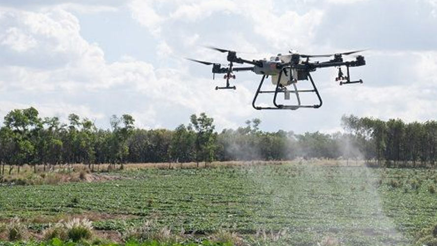 Agriculture crop spraying